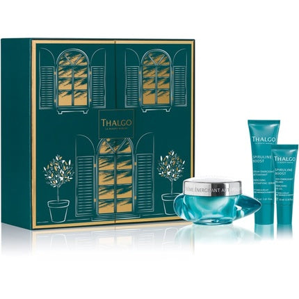 Thalgo Spiruline Boost Smooth Energise Gift Set - for first signs of aging, includes gift set packaging