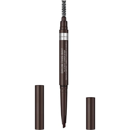 Rimmel Brow This Way Eyebrow Pencil 03 Dark Brown 0.25g