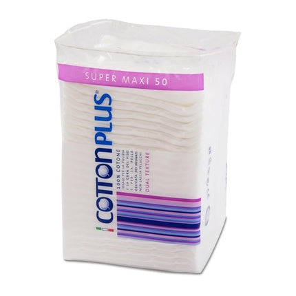 Cotton Plus Super Maxi Facial Cleansing Wipes 50 Pieces