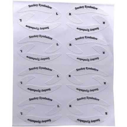 Eyeliner Stencil Eyeshadow Stencil 32 Pieces Eye Makeup Template Sticker Smokey Eyes and Cat Eyeliner Classic Eyeshadow Makeup Tool for Beginner Training