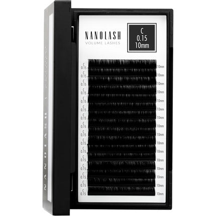 Nanolash Volume Lashes False Lashes for Professional Eyelash Extensions Volume Eyelash Extensions 10mm 0.15 C