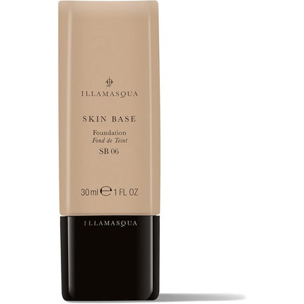 Illamasqua Skin Base Foundation 6 - Lightweight Blendable Matte Vegan Cruelty-Free