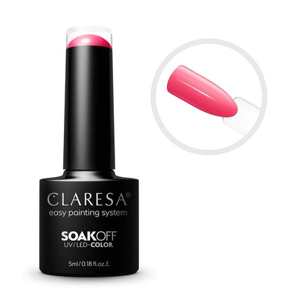 Claresa Soak Off Uv/Led Pink Hybrid Nail Polish 519 5g
