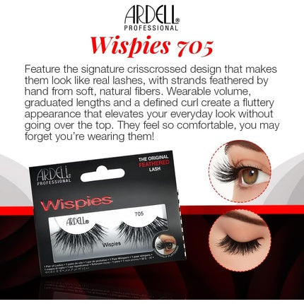 Ardell Wispies 705 False Eyelashes