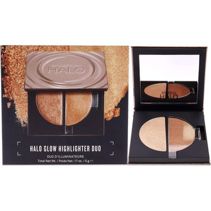 Smashbox Halo Glow Highlighter Duo Golden Pearl 0.17oz 5g