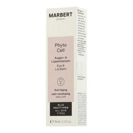 Marbert Phyto Cell Eye and Lip Balm 15ml