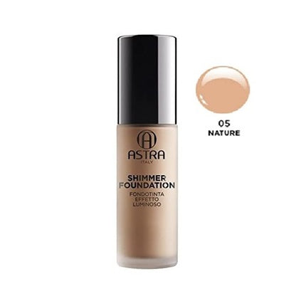 Astra Makeup Shimmer Foundation 05 Nature 28Ml