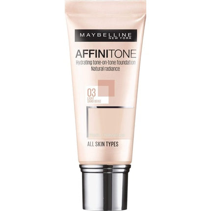 Maybelline Affinitone Foundation 03 Light Sand Beige 30ml
