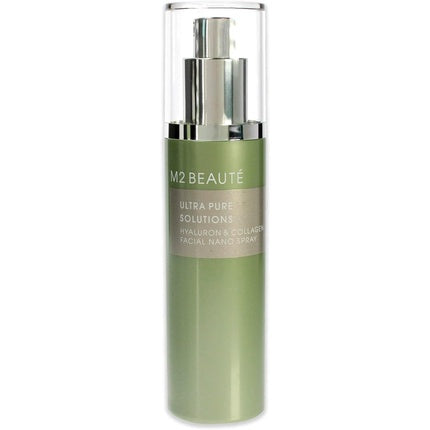 M2 Beaute Ultra Pure Solutions Hyaluron and Collagen Facial Nano Spray for Women 2.5 oz