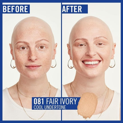 Rimmel Match Perfection Foundation Spf20 81 Fair Ivory 30ml