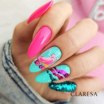 Claresa Soak Off Uv/Led Neon Hybrid Nail Polish 2 5g