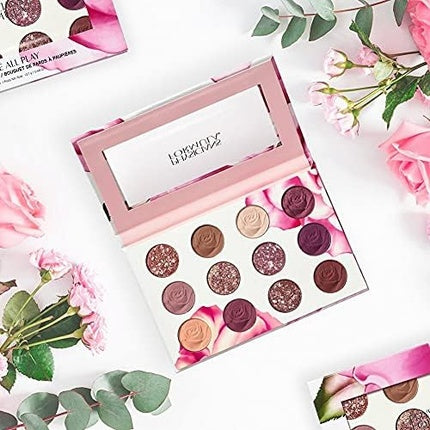 Physicians Formula Rose All Play Eyeshadow Bouquet Makeup Palette with Soft and Creamy Texture - Rose Extract, Goji, and Cherry Plum Formula - Rose