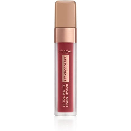 L'Oreal Paris Les Chocolats Ultra Matte Liquid Lipstick 864 Tasty Ruby 856 70% Yum