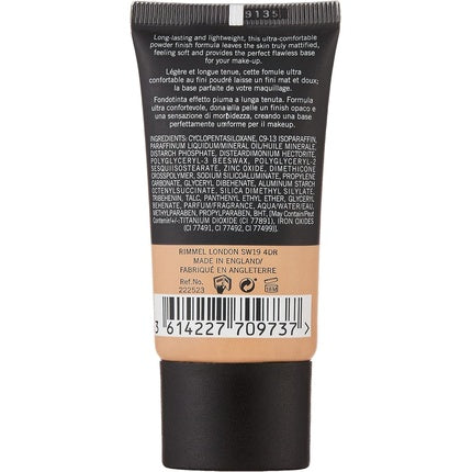 Rimmel Lasting Matte True Ivory 103 Foundation