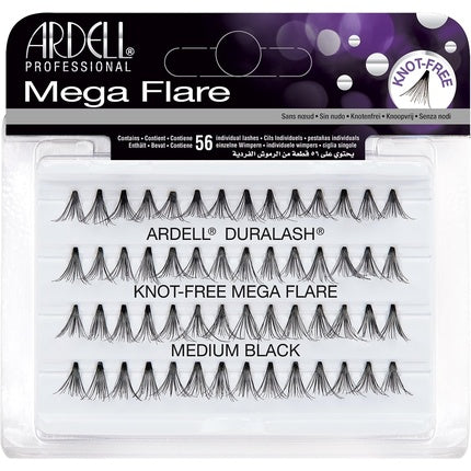ARDELL Mega Individuals Knot-Free Medium Black 25g