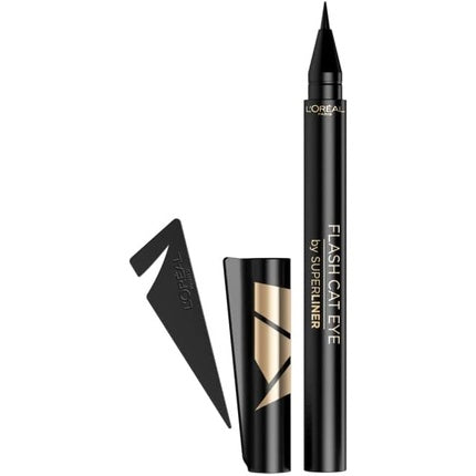 L'Oreal Paris Waterproof Eyeliner with Stencil 24h Hold Super Liner Flash
