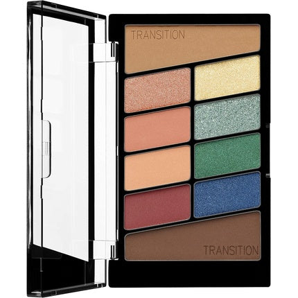 Wet N Wild Color Icon 10 Pan Eyeshadow Palette with 10 Bright Shades