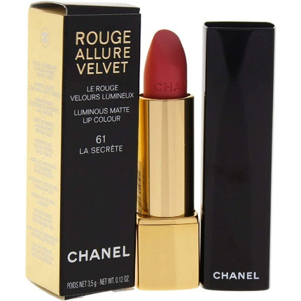 Chanel Rouge Allure Velvet Luminous Matte Lip Colour No.61 La Secrete 0.12 Ounce