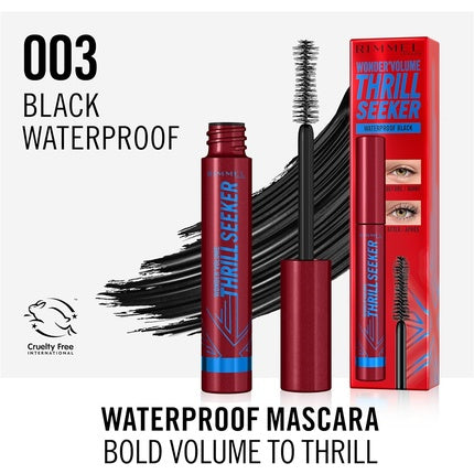 Rimmel London Thrill Seeker Waterproof Mascara Black