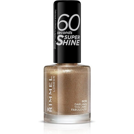Rimmel 60 Seconds Super Shine Nail Polish 8ml Darling