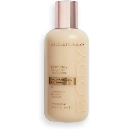 Makeup Revolution Body Veil Foundation F2 120ml