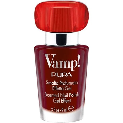 Pupa Vamp! Scented Gel Effect Nail Polish 205 Erotic Red