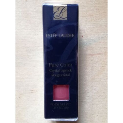 Estee Lauder Pure Color Crystal Lipstick Demure Rose Shimmer - New from Greece