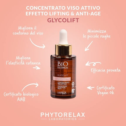 Phytorelax Glicolift Concentrated Active Face Lifting and Anti-Aging Effect