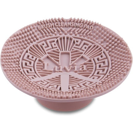 Luvia Silicone Makeup Brush Cleaning Pad with Suction Cup - Professional Makeup Brush Cleaner Pink