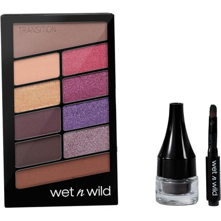 Wet n Wild Ultimate Eye Look Set with Brow Pomade and Color Icon Shadow Palette - V.2
