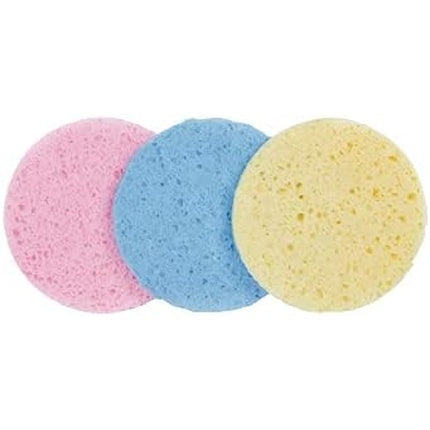 BIFULL Set Sponges Unmake Up 110mm Circle Colors Plus 3 Units Black White Standard