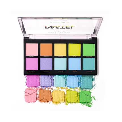 Profusion Cosmetics 10 Shade Eye Pastel Palette
