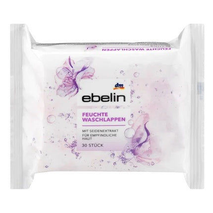Ebelin Hydrating Facial Cleansing Wipes - 30 Count Pack