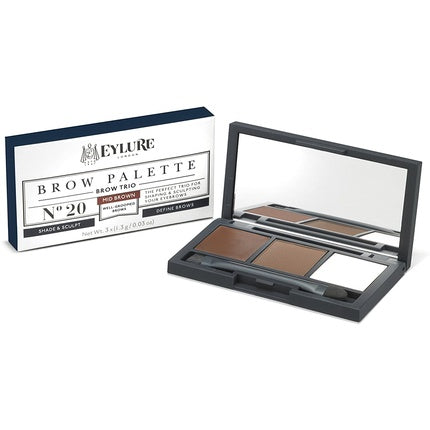 EYLURE Brow Palette Brown - Cometric Eyeshadow