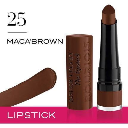 Bourjois Rouge Velvet The Lipstick Shade 25 Maca'brown