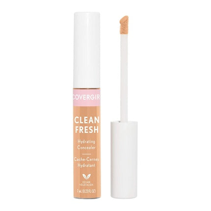 COVERGIRL Clean Fresh Hydrating Concealer Lightweight Vegan Formula 23 Fl Oz 340 Light