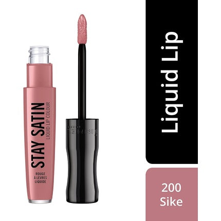 Rimmel London Stay Satin Brillo Liquid Lip Colour 200 Sike 5.5mL