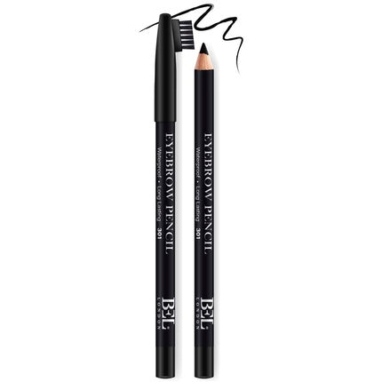 BEL London Long Lasting Waterproof Eyebrow Pencil #301 Black