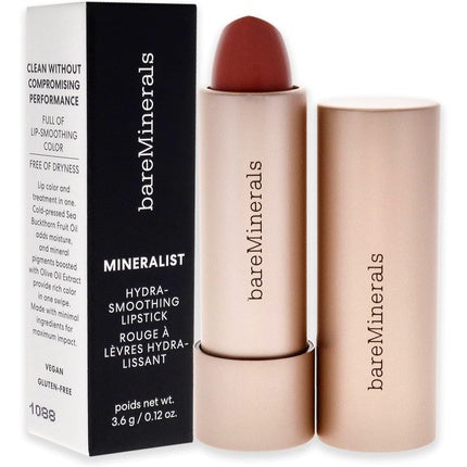 bareMinerals Mineralist Hydra-Smoothing Lipstick Grace for Women 0.12oz