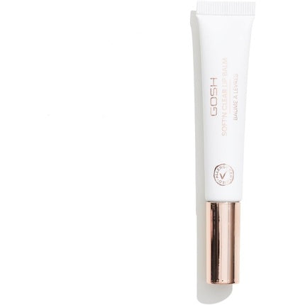 GOSH SOFT'N CLEAR Lip Balm with SPF 15 Vegan Lip Care Stick Transparent Glossy Booster 001 Glaze