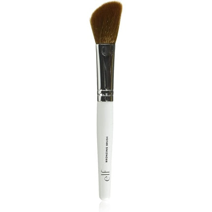 e.l.f. Cosmetics Bronzing Brush Synthetic Angled Bristles Expertly Define Shape and Contour Your Face