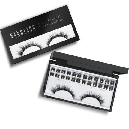 Nanolash Eyelash Artificial Eyelashes In Clusters Heartbreaker 36 Pieces