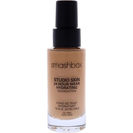 Smashbox Studio Skin 24 Hour Wear Hydrating Foundation 2.4 Light-Medium With Warm-Peach Undertone 1 oz Foundation 28.35g
