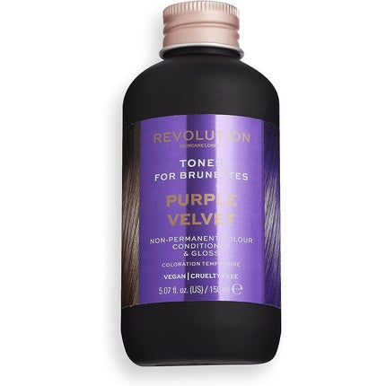 MakeUp Revolution Velvet for Brunettes Purple 150ml