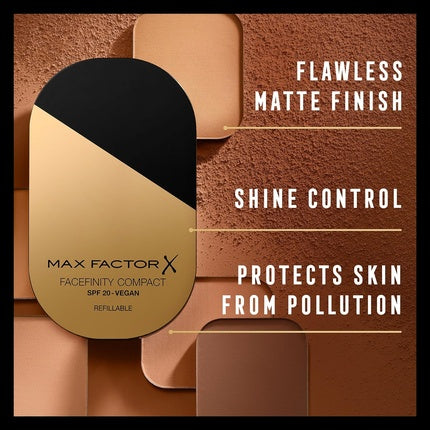 Max Factor Facefinity Reusable Compact Foundation 10g 007 Bronze