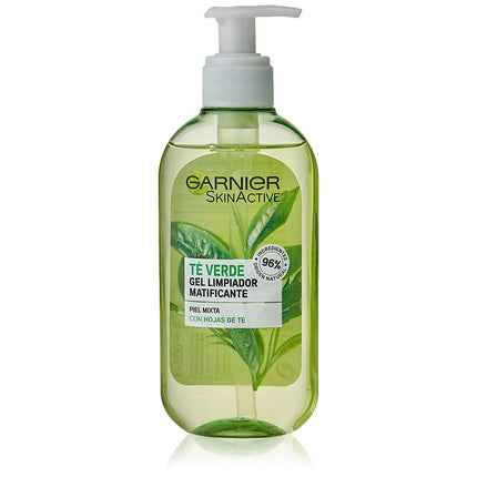 Garnier Skinactive Green Tea Leaf Cleansing Gel Combination Skin 200ml