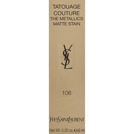 Yves St. Laurent The Metallics Matte Stain 106 Lipstick 6ml