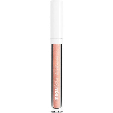 Wet n Wild Mega Slicks Lip Gloss with Hyaluronic Acid and Collagen Pink Champagne Please