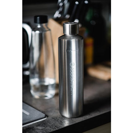 Sodastream 0.8L Duo Thermic Metal Bottle Stainless Steel