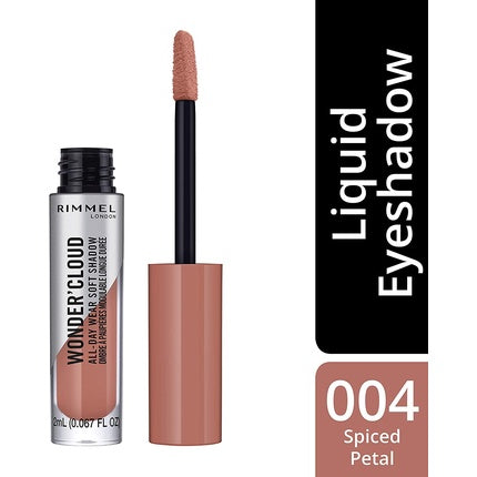 Rimmel London Wonder'Cloud Liquid Eyeshadow 004 Spiced Petal